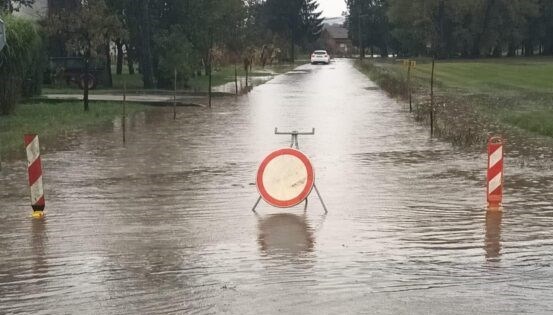 Prometnice koje su trenutno zatvorene zbog vode